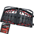 Neilsen 16pc Long Hex Allen Star Key Wrench Set - 2mm to 10mm by Neilsen