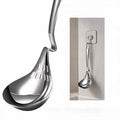 Wall Mountable 316l Stainless Steel Soup Ladle With Hook For Hot Pot