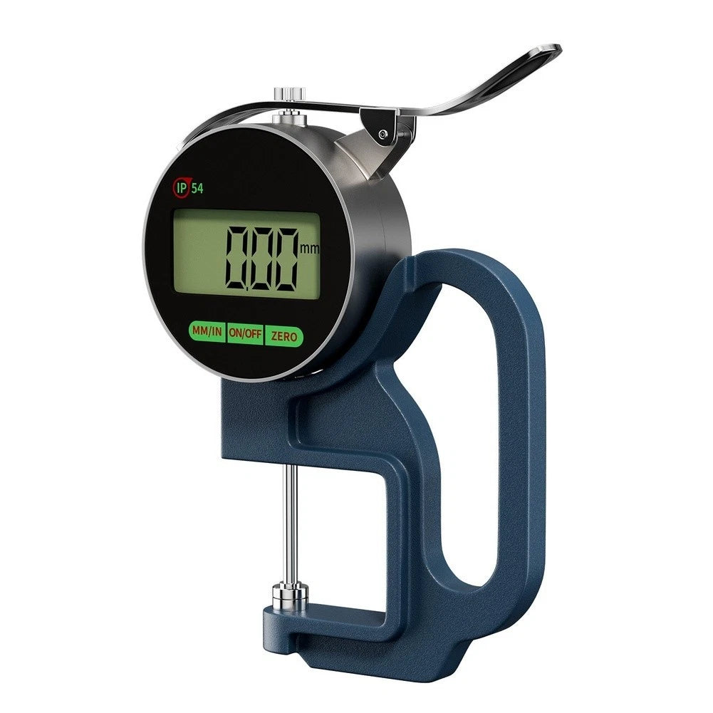 For Ip54 Rated Thickness Gauge Digital Display Large Font 0-25.4mm