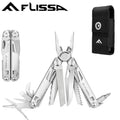 Flissa 16-in-1 Multitool Pliers Folding Pocket Tool With Sheath