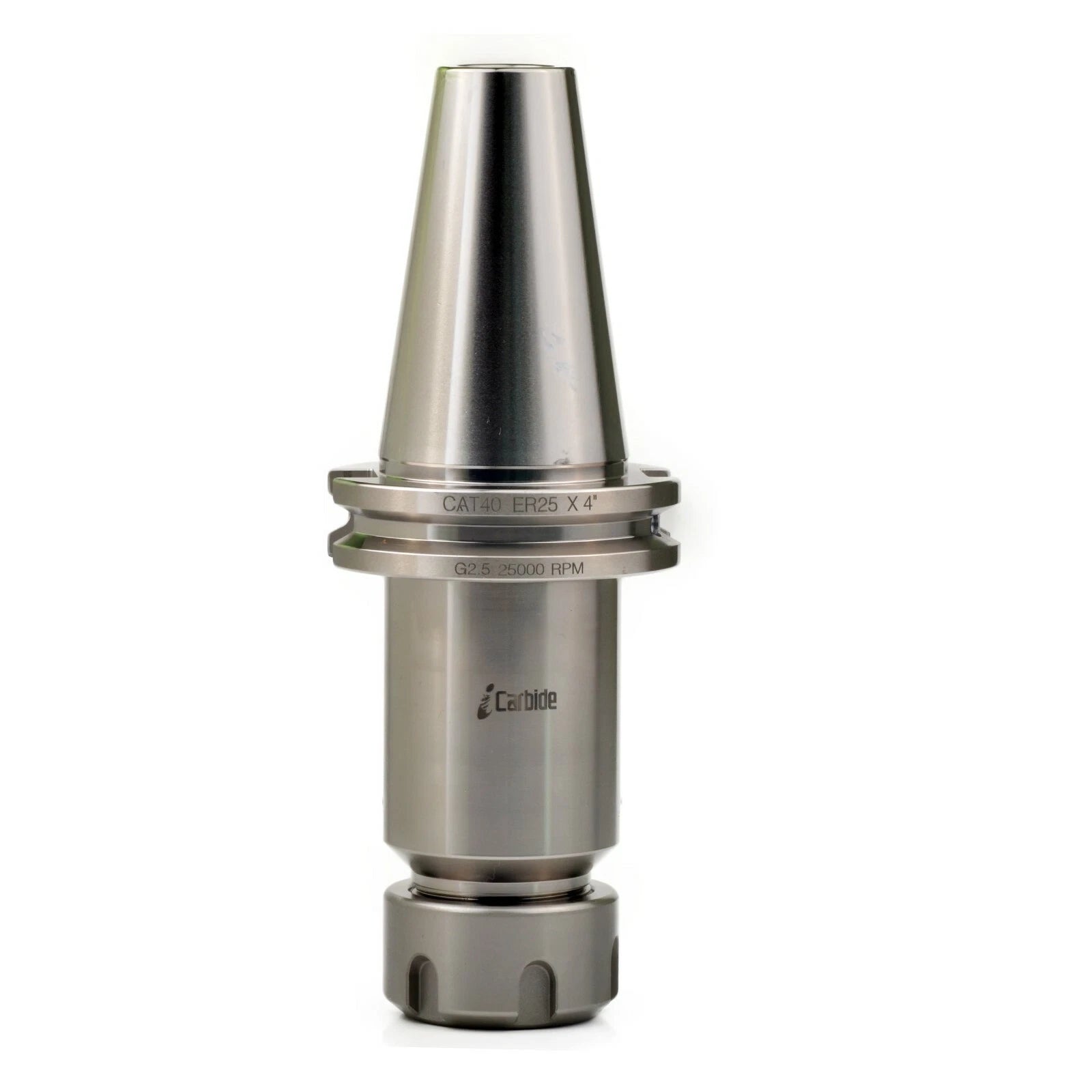 Precision 5/8-11 Cat40 Er25 4.0" Collet Chuck Tool | Built Supply Co