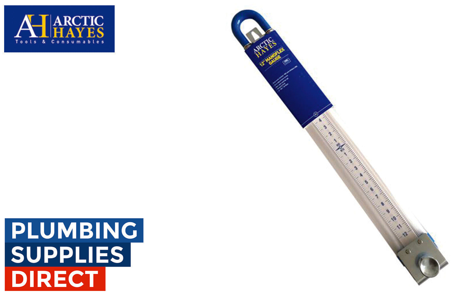 Arctic Hayes R30Mbar Manometer 12″ U-Flex Gauge