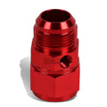 16an An16 Male-Female Union 1/8"npt Port Red Aluminum Anodized Fitting