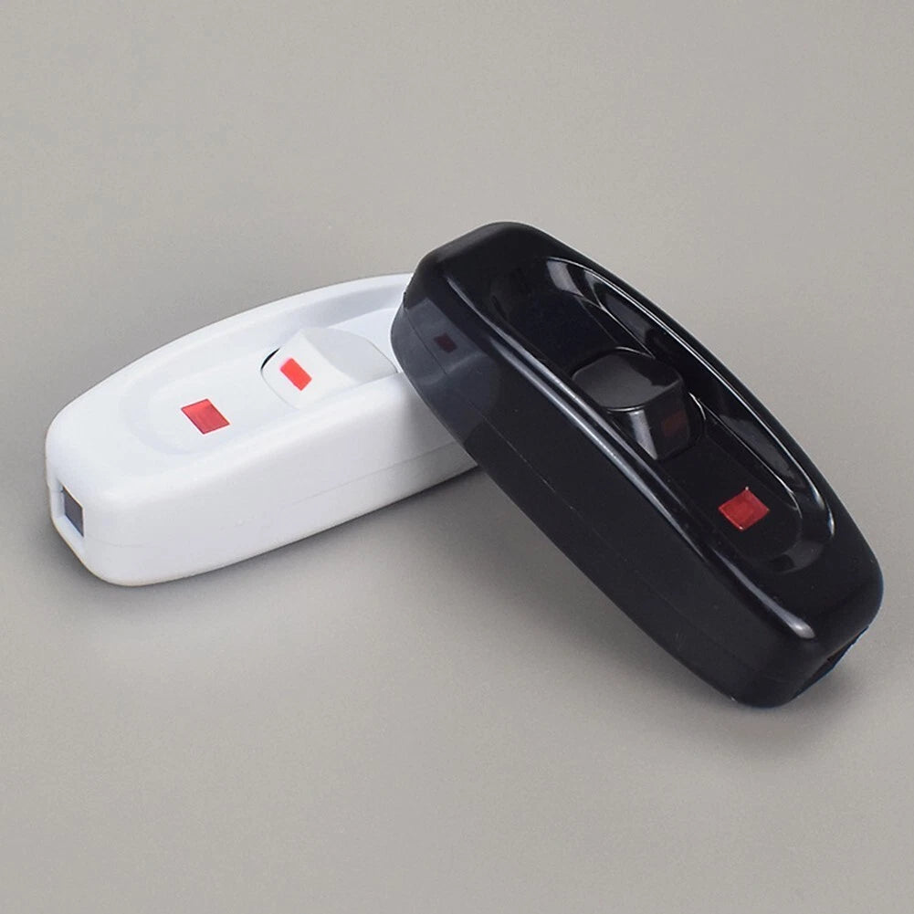 Efficient Inline On/off Button Table Desk Cord Switch For Various