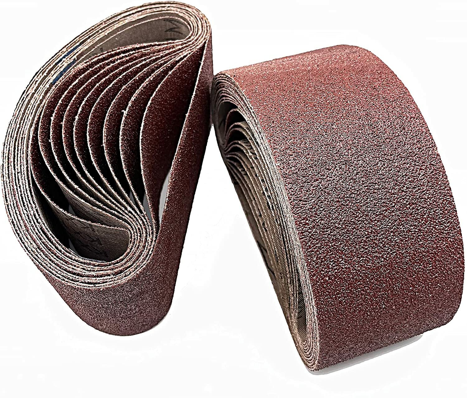 54 PCS Sanding Belts 3x18 in 40-400 Grit Portable Belt Sander