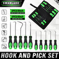 10PC Pick and Hook Set Pick Tool Set Car Auto Oil Seal Puller Remover