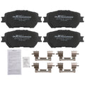 Front Brake Pads Kit for Lexus LS250 2009-2015 Toyota Camry 2002-2006 w/Hardware