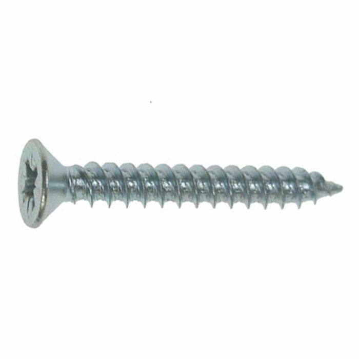 Wood Screw Box Of 200 Silver Screws