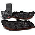 For 1998-2002 Honda Civic Pair Smoked/amber Signal | Built Supply Co