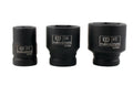 3/4" Dr. 6pt/12pt Flank Impact Socket Metric/sae Size: