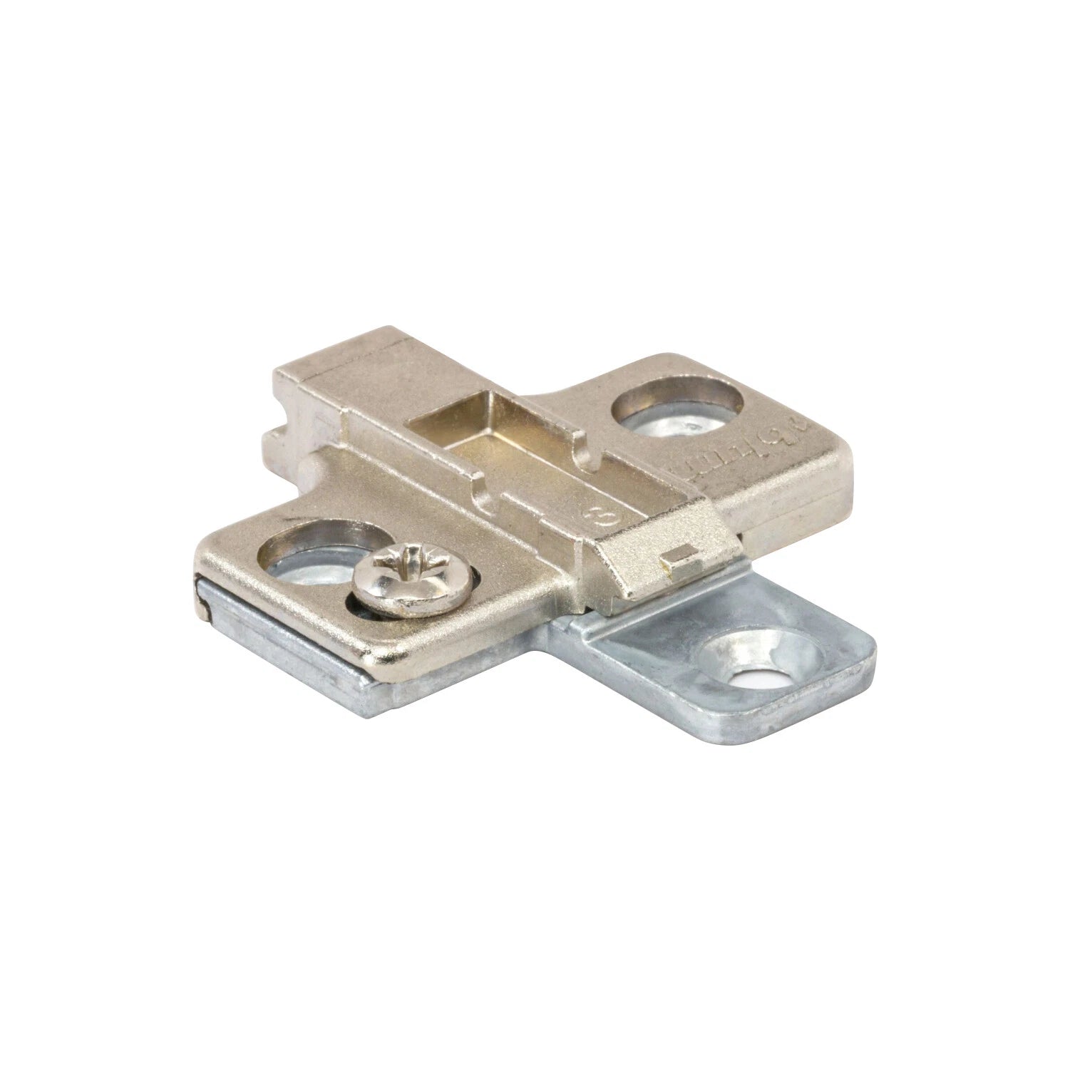 Blum 0mm Frameless Clip Two-piece Mounting Plate, System Screw