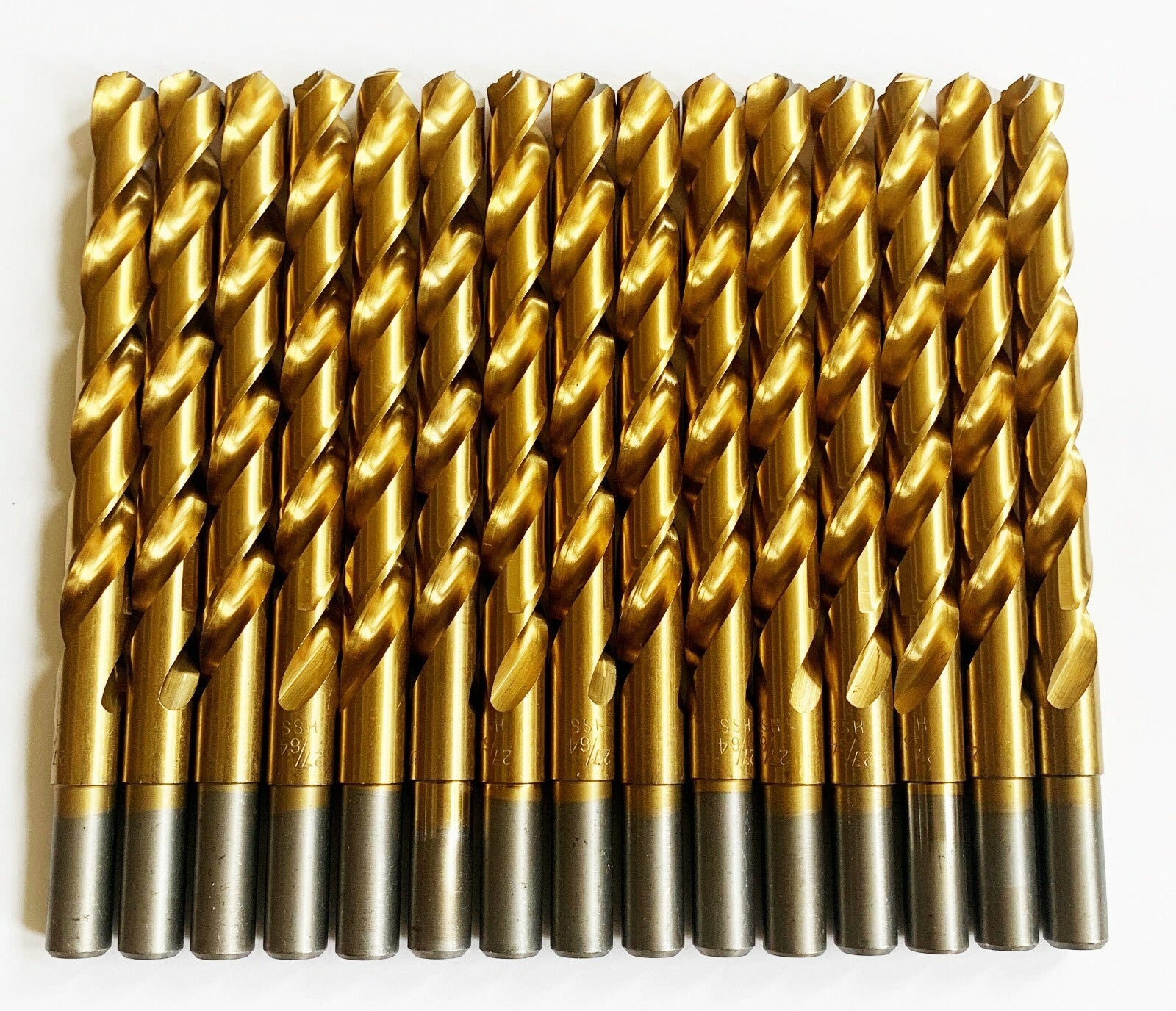 Disston Titanium 27/64" Drill Bits - 15 Pack