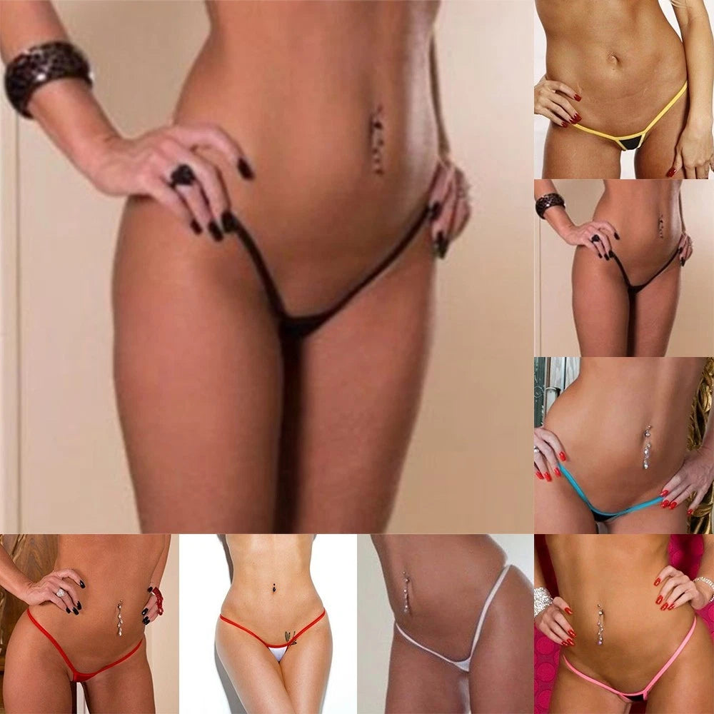 Women Low Waist Thong G-string Panties Briefs Underwear Lingerie