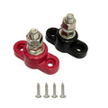 Single Stud Battery Junction Block, 12V-48V 200a Heavy Duty For Car