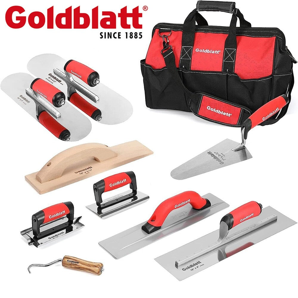 Goldblatt 8 Piece Masonry Hand Tool Set by Goldblatt