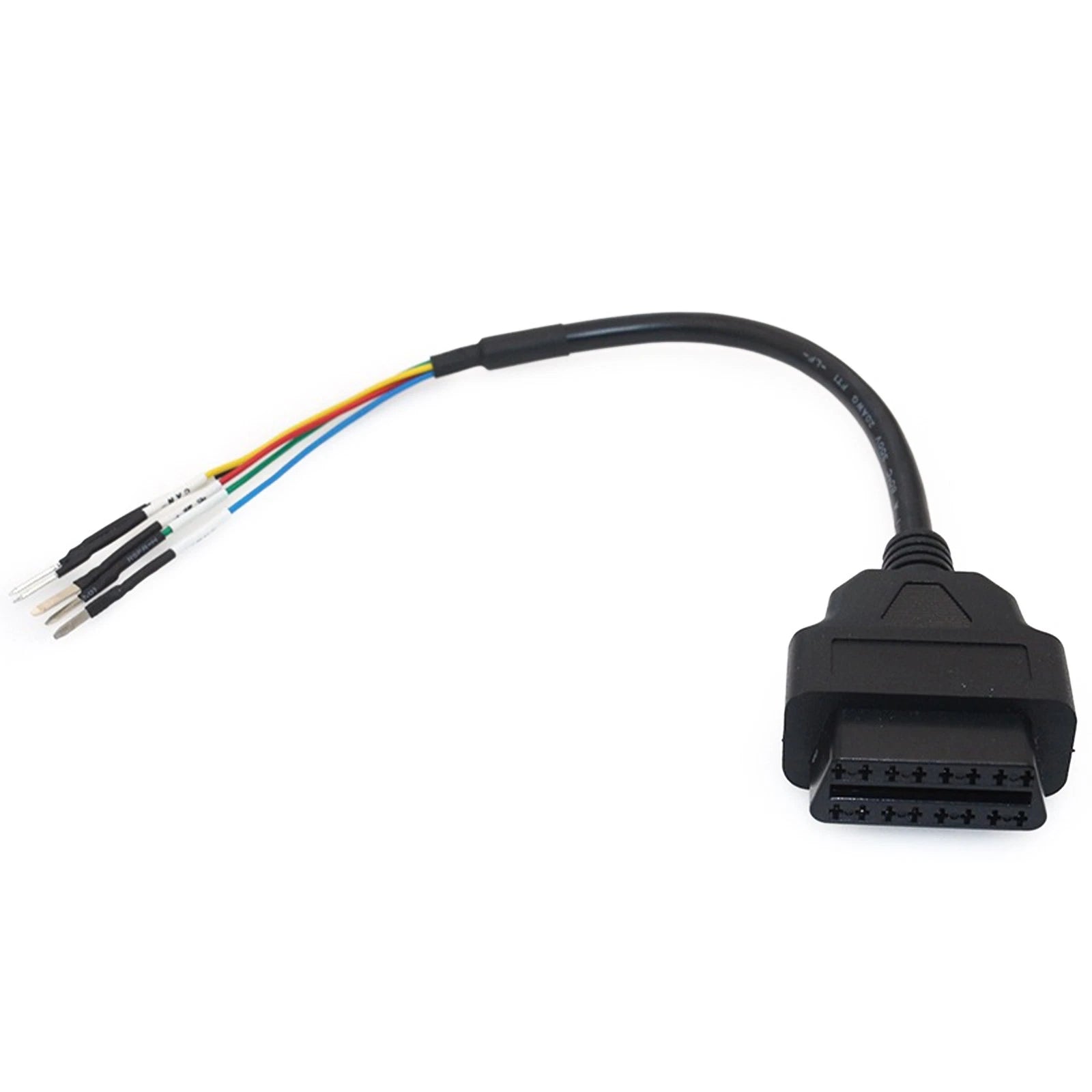 16 Pin Obd Obd2 Female K Line Can Line Jumper Tester Connector