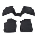 Black TPE Floor Mats for Volkswagen Jetta 2011-2018 Heavy Duty Floor Liners