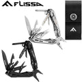 Flissa 16-in-1 Stainless Steel Multi Tool Pliers Edc Multitools