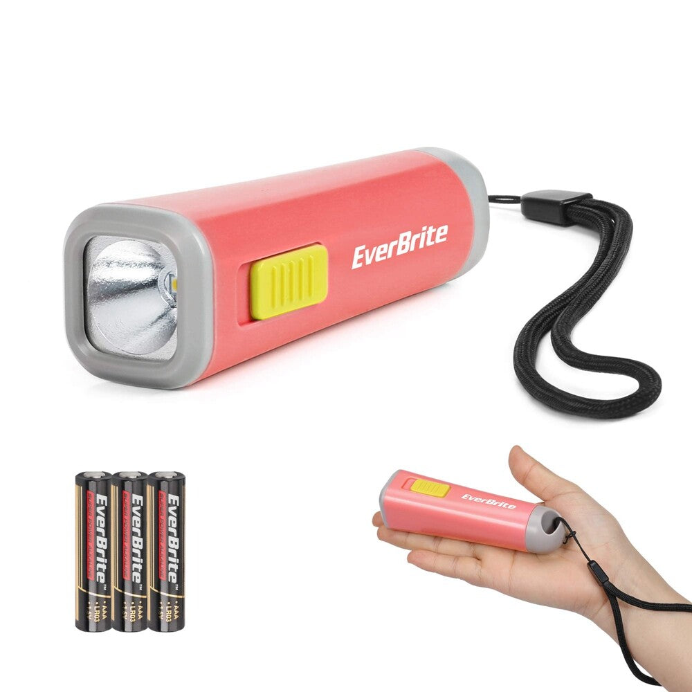 EverBrite Mini LED Flashlight Kid Flashlight Torch Lamp 3AAA Batteries