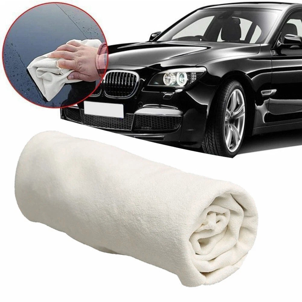 1xcleaning Washing Chamois Leather Cloth Extra Large Absorbent Drying