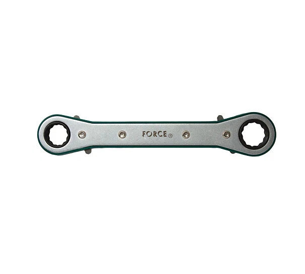Force 824 Reversible Double Ratchet Ring Spanner Gear Wrench Metric