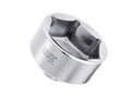 3/8" Dr. Low Profile Oil Filter Socket Wrench Individual 24,27,29,30,32<wbr/>,36,38mm