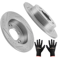 Rear Disc Brake Rotors Set for Hyundai Kona 2018-2023 Veloster