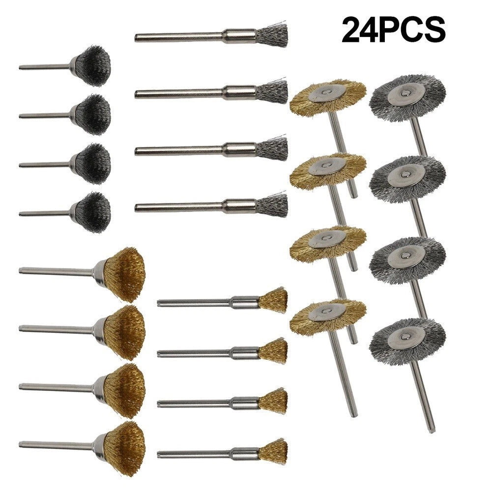 Revolutionary Rotary Tool Brushes For Metal Cleaning & Polishing