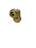 1 Pack XFITTING 1/2" X 1/2" Push Fit Elbow, Lead Free B