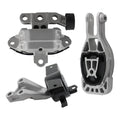 3x Engine Mount &amp; Trans Mount Set for Chevrolet Sonic 1.8L 2013-2016 GP3399 3293