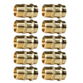 10 Pack XFITTING 3/4" Press Male Adapter, Lead Free Bra