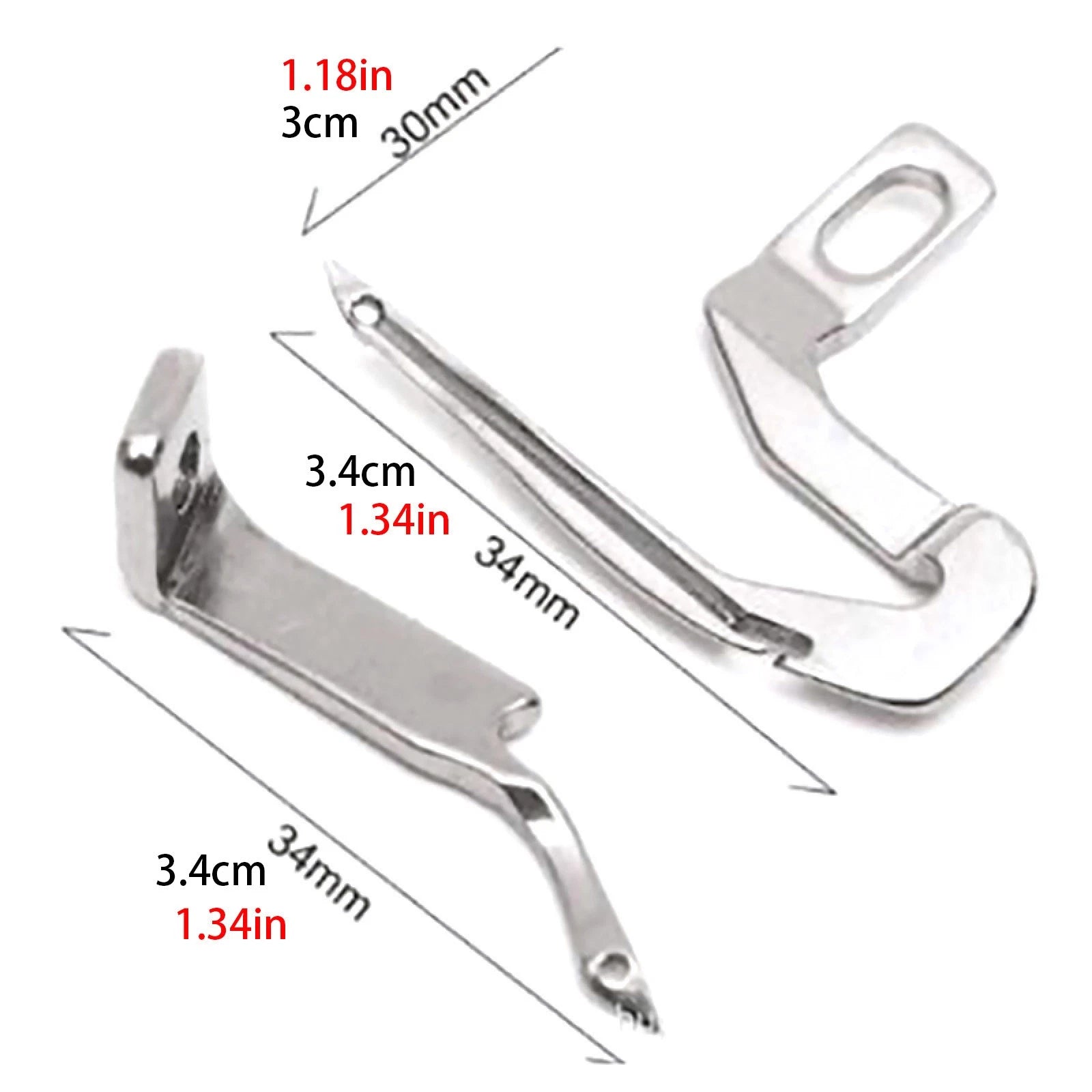 Replacement Overlock Sewing Machine Lower Upper Looper For Singer 14