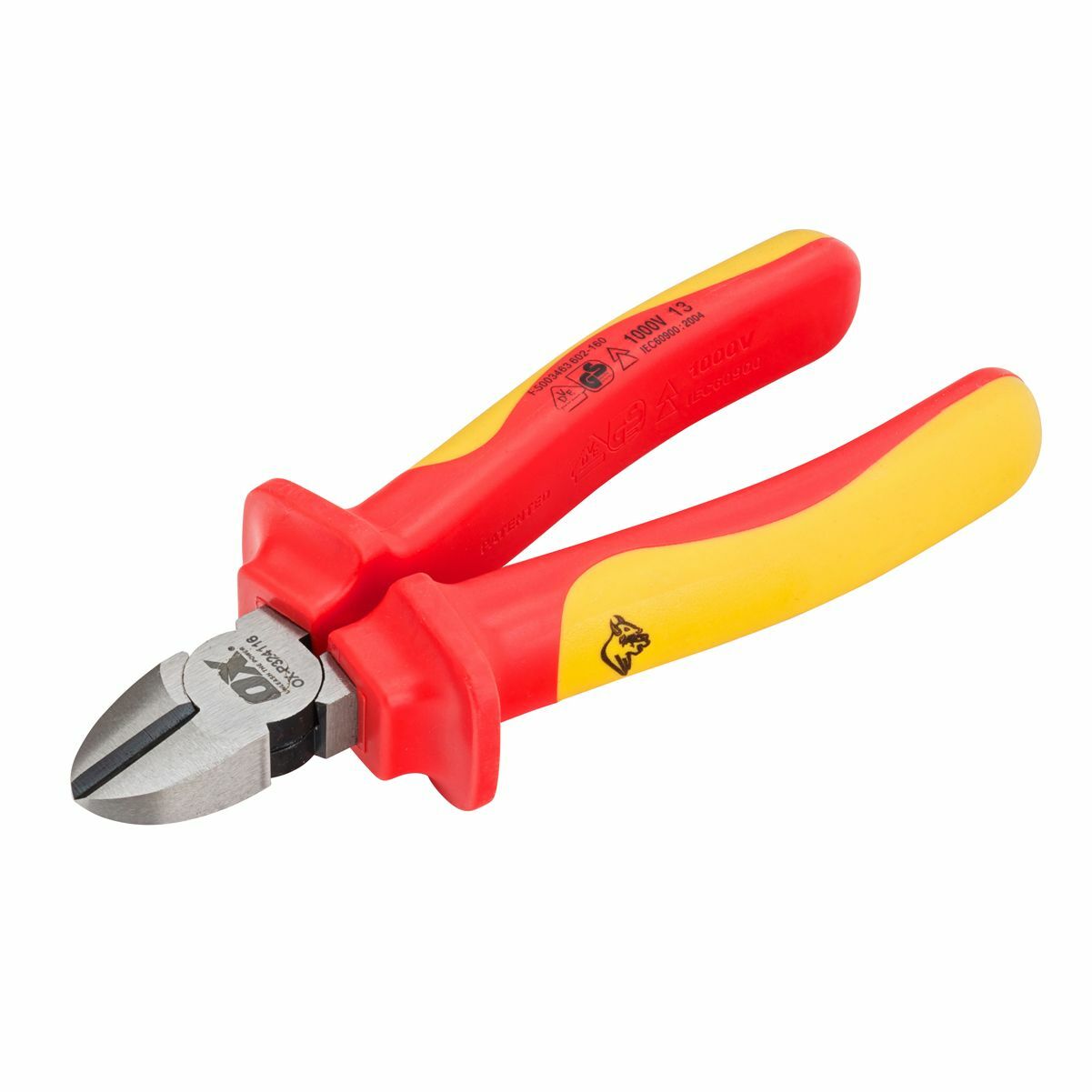 OX Pro VDE Diagonal Cutting Pliers 160mm