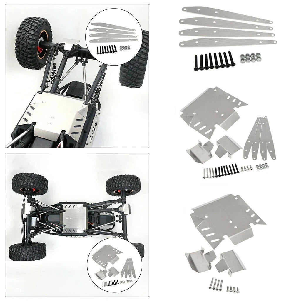 Upgrade Protective Chassis Armor Guard Set For Axial Rbx10 Ryft 1/10