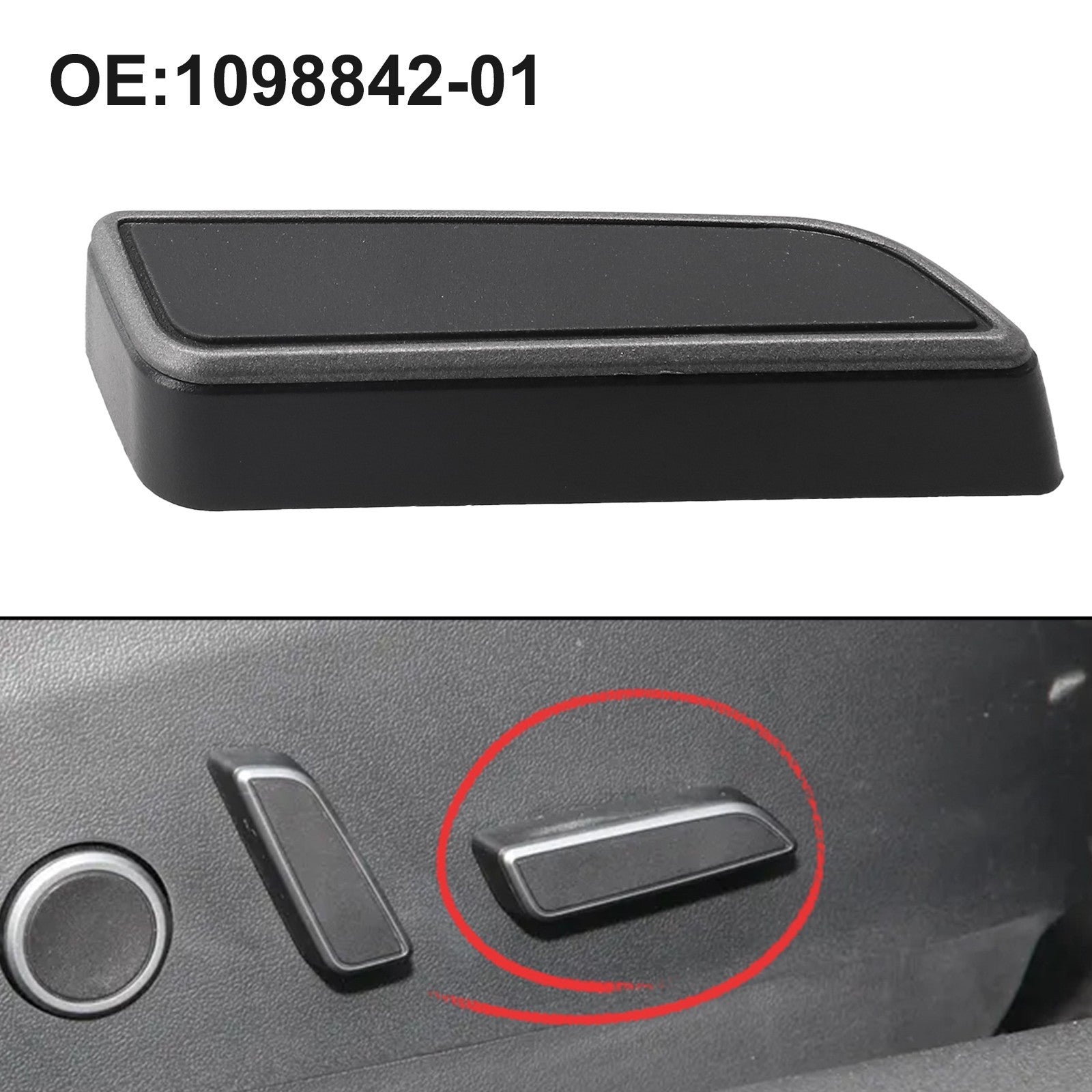 Switch Button 1098842-01-D Co-pilot Left-hand Drive
