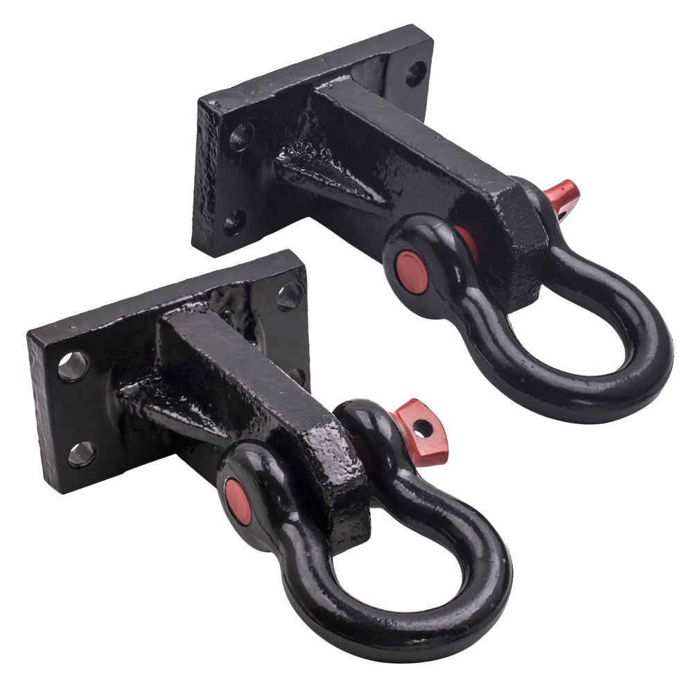 Steel Heavy Duty Front Tow Hook Shackle Bracket For Dodge Ram