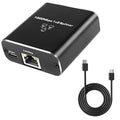 1000mbps Rj45 Ethernet Splitter 1 To 2 Out Network Splitter With Usb