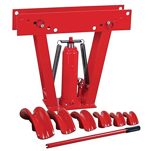 12 Ton Manual Hydraulic Pipe Bender with 6 Dies by Unbranded