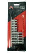 Selta Taiwan 1/4" Dr. Torx E-star Female Reguar & Deep Socket Set: