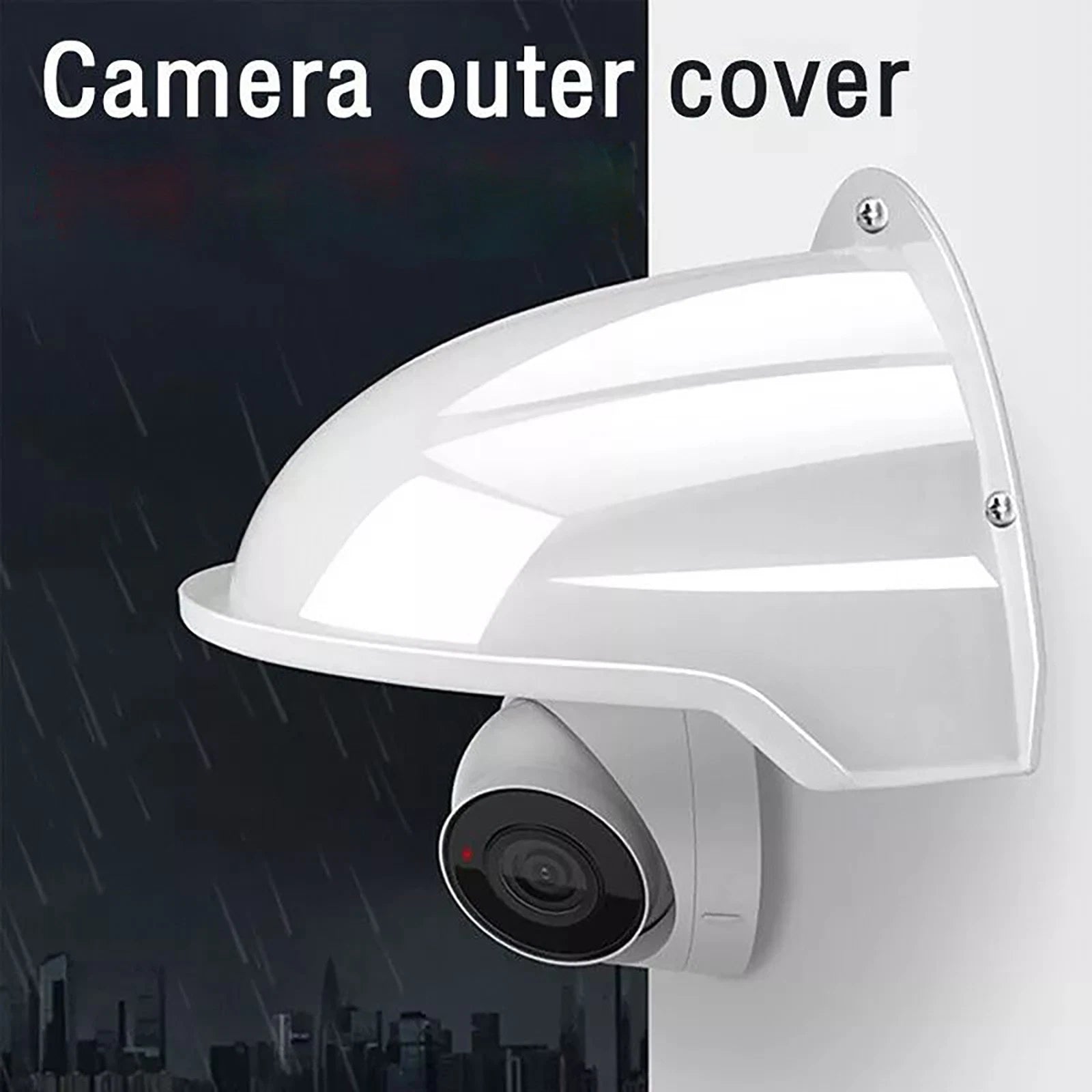 Outdoor Security Camera Rain Cover Housing Sun Shield Protective