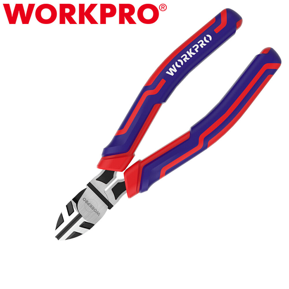 WORKPRO 6-in Heavy Duty Diagonal Pliers Wire Cutters Chrome Vanadium