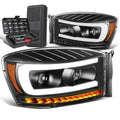 For 2006-2009 Dodge Ram Led Sequential Black Amber | Built Supply Co