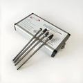 6” Long Reach Double Cut Carbide Rotary Burr Set Polishing Cone Ball