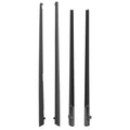 4X For 08-09 Pontiac G8 GT GXP Lower Door Window Reveal Molding Weatherstrip US