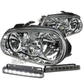 Chrome Housing Clear Head+corner+sm<wbr/>oked Led | Built Supply Co