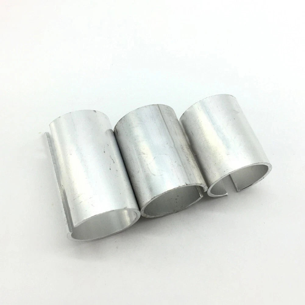 Road Stem Shim Silver Spare Steerer Cycling Part 1 1/8\" To 1\"