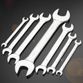 Double Head Thin Open End Wrench Combination Wrench Set Metric Repair