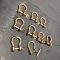 Drop Forged Wll 1/2 Ton D Ring Screw Pin Anchor Shackle Galvanized