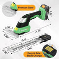 WORKPROX 20V 2-in-1 Handheld Electric Trimmer by WORKPROX