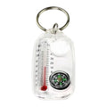 Compact Keychain With For Compass Thermometer For | Built Supply Co